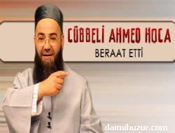 Cübbeli Ahmet Hoca Tahliye Edildi